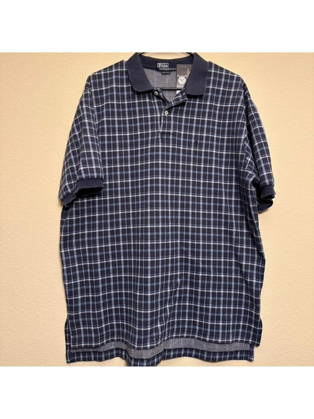 Vintage Polo Ralph Lauren Plaid Polo Shirt